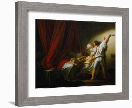 The Bolt-Jean-Honoré Fragonard-Framed Giclee Print