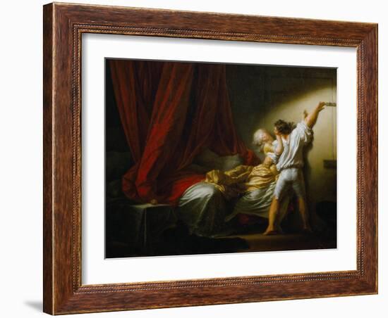 The Bolt-Jean-Honoré Fragonard-Framed Giclee Print