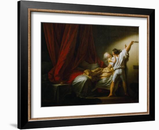 The Bolt-Jean-Honoré Fragonard-Framed Giclee Print