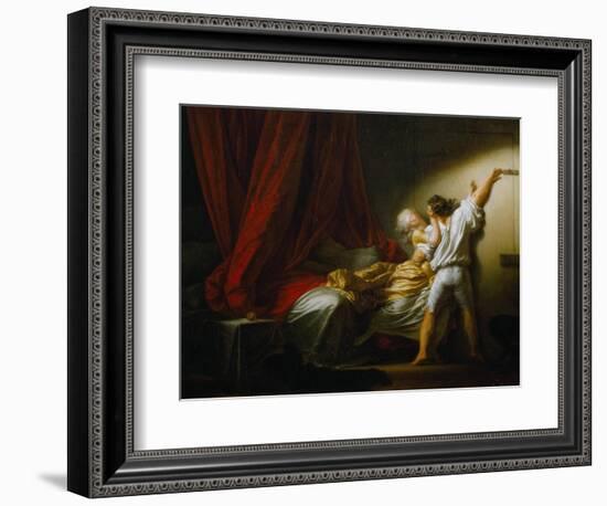 The Bolt-Jean-Honoré Fragonard-Framed Giclee Print