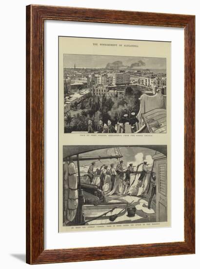 The Bombardment of Alexandria-null-Framed Giclee Print