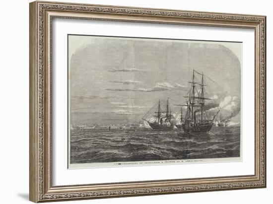 The Bombardment of Odessa-William Adolphus Knell-Framed Giclee Print