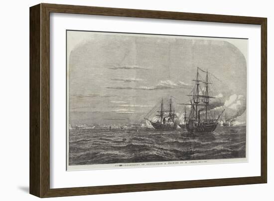 The Bombardment of Odessa-William Adolphus Knell-Framed Giclee Print