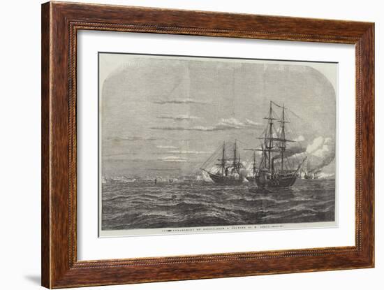 The Bombardment of Odessa-William Adolphus Knell-Framed Giclee Print