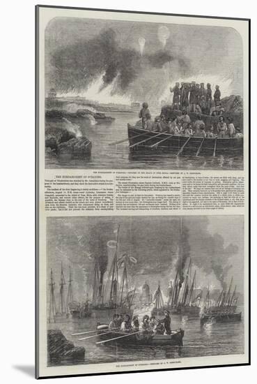The Bombardment of Sveaborg-John Wilson Carmichael-Mounted Giclee Print