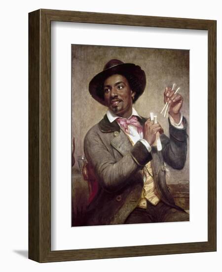 The Bone Player, 1856-William Sidney Mount-Framed Giclee Print