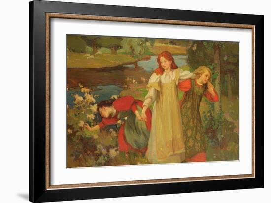 The Bonnie Banks O'Fordie, 1897-Charles Hodge Mackie-Framed Giclee Print