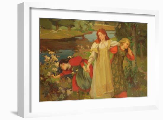 The Bonnie Banks O'Fordie, 1897-Charles Hodge Mackie-Framed Giclee Print