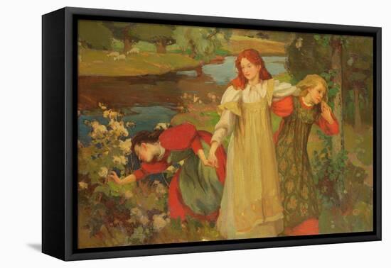 The Bonnie Banks O'Fordie, 1897-Charles Hodge Mackie-Framed Premier Image Canvas