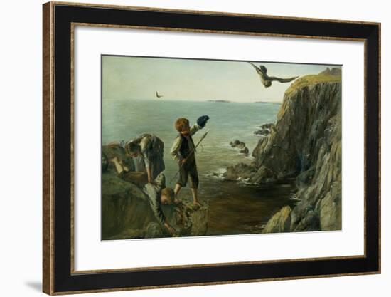 The Bonxie, Shetland, 1873-James Clarke Hook-Framed Giclee Print