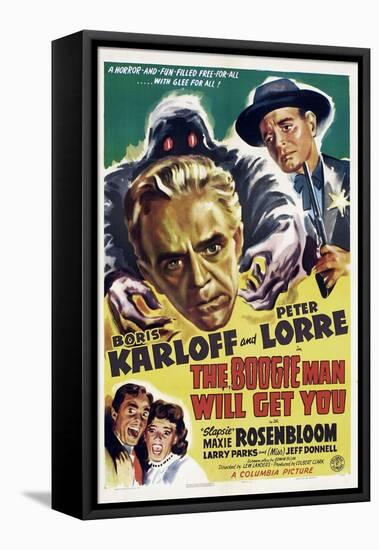 The Boogie Man Will Get You, 1942, Directed by Lew Landers-null-Framed Premier Image Canvas