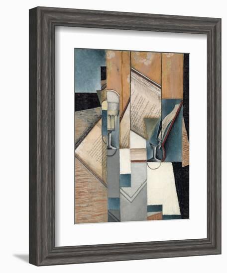 The Book, 1913-Juan Gris-Framed Giclee Print