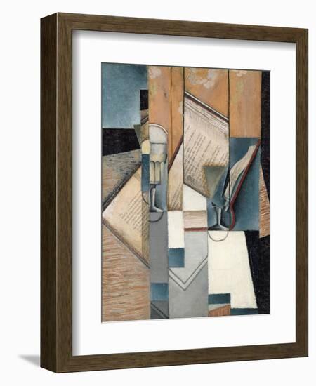 The Book, 1913-Juan Gris-Framed Giclee Print