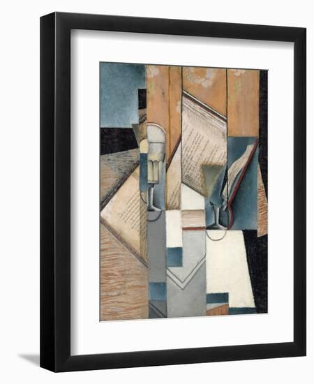 The Book, 1913-Juan Gris-Framed Giclee Print