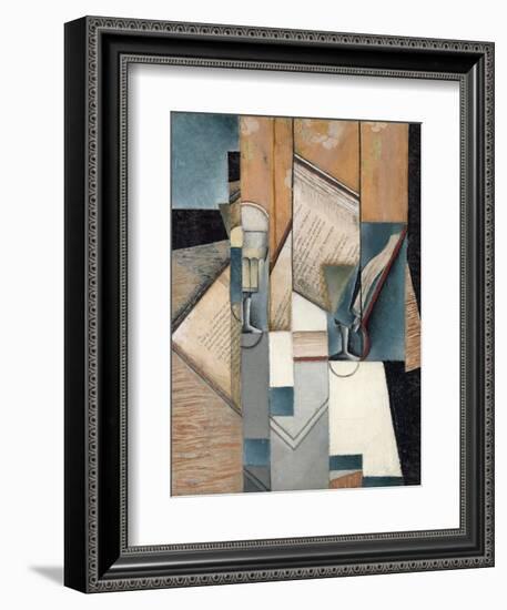 The Book, 1913-Juan Gris-Framed Giclee Print