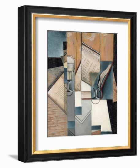 The Book, 1913-Juan Gris-Framed Giclee Print