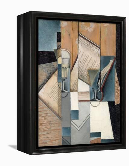The Book, 1913-Juan Gris-Framed Premier Image Canvas