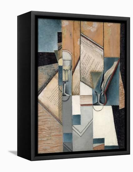 The Book, 1913-Juan Gris-Framed Premier Image Canvas