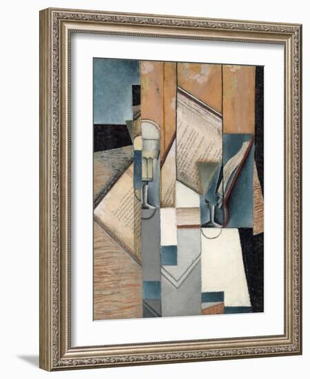 The Book, 1913-Juan Gris-Framed Giclee Print