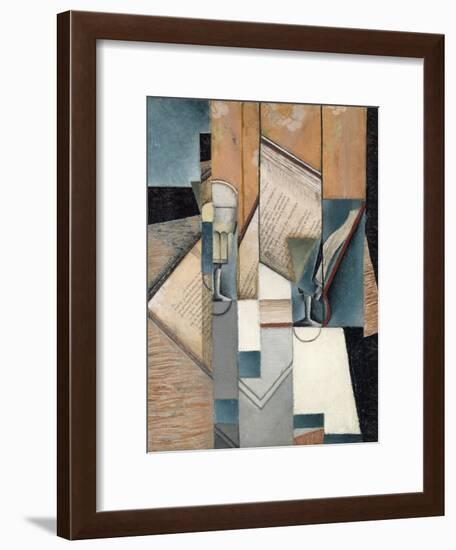 The Book, 1913-Juan Gris-Framed Giclee Print