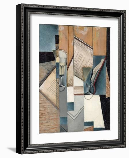 The Book, 1913-Juan Gris-Framed Giclee Print