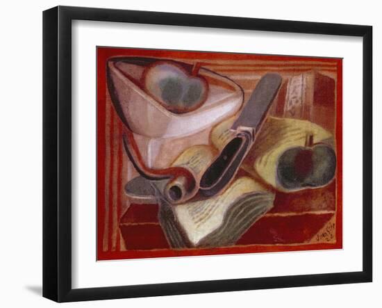 The Book, 1924-Juan Gris-Framed Giclee Print