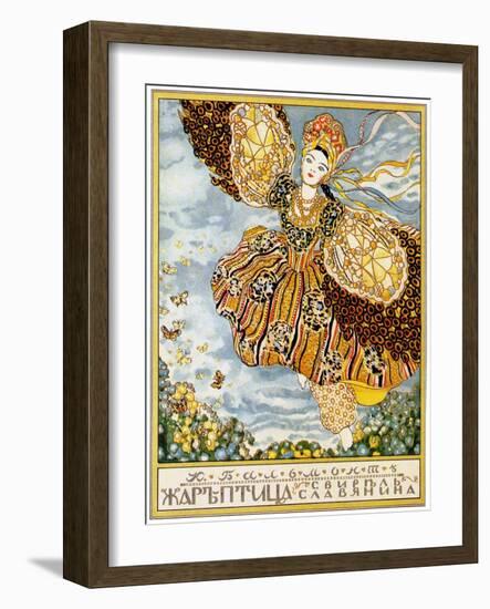 The Book Cover Firebird, 1907-Konstantin Andreyevich Somov-Framed Giclee Print