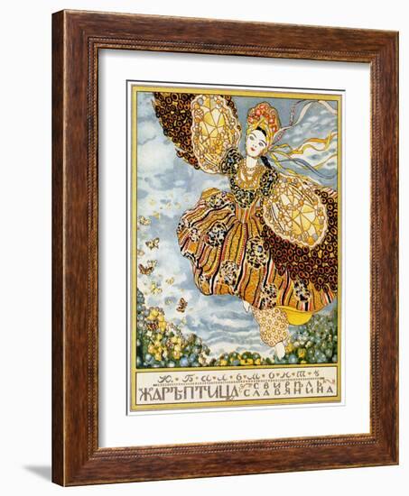 The Book Cover Firebird, 1907-Konstantin Andreyevich Somov-Framed Giclee Print