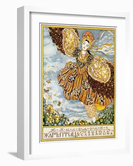 The Book Cover Firebird, 1907-Konstantin Andreyevich Somov-Framed Giclee Print