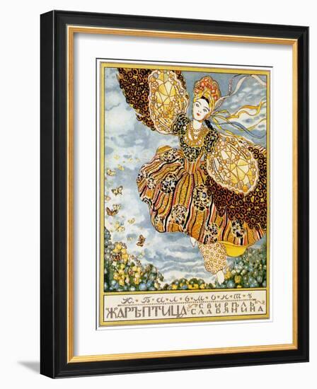 The Book Cover Firebird, 1907-Konstantin Andreyevich Somov-Framed Giclee Print