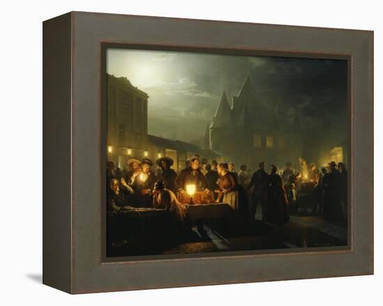 The Book Fair, 1852-Petrus van Schendel-Framed Premier Image Canvas