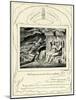 The Book of Job 1: 16 Illustrated by William Blake-William Blake-Mounted Giclee Print