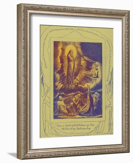 The Book of Job illustrations by William Blake-William Blake-Framed Giclee Print