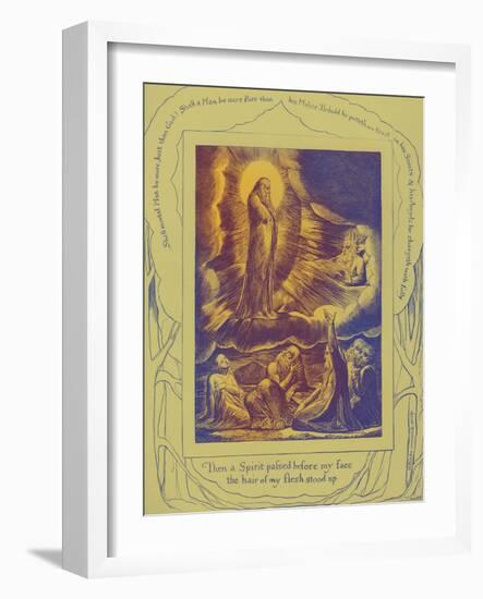 The Book of Job illustrations by William Blake-William Blake-Framed Giclee Print