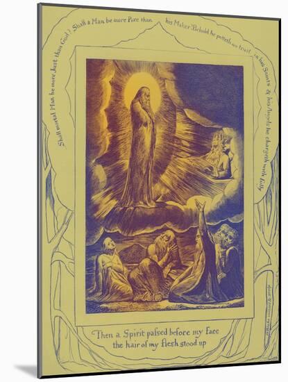 The Book of Job illustrations by William Blake-William Blake-Mounted Giclee Print