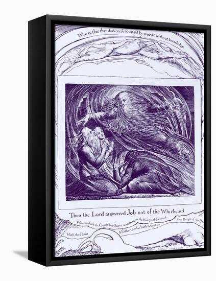 The Book of Job illustrations by William Blake-William Blake-Framed Premier Image Canvas