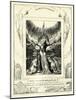 The Book of Job42:8 illustrated by william Blake-William Blake-Mounted Giclee Print