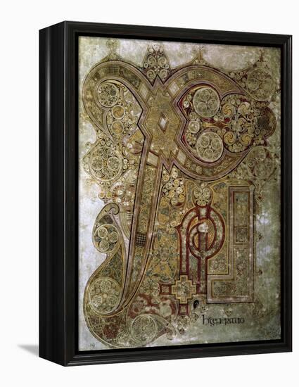 The Book of Kells-null-Framed Premier Image Canvas