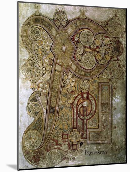The Book of Kells-null-Mounted Giclee Print
