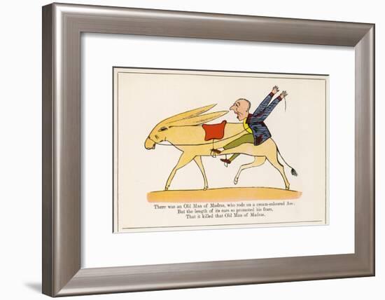 The Book of Nonsense-null-Framed Art Print