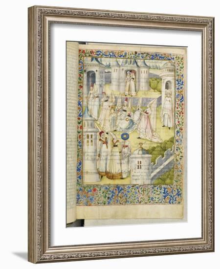 The Book of the City of Ladies by Christine De Pisan-null-Framed Giclee Print