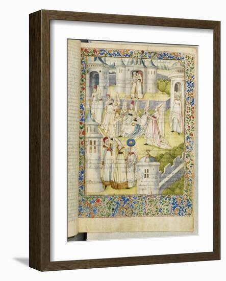 The Book of the City of Ladies by Christine De Pisan-null-Framed Giclee Print