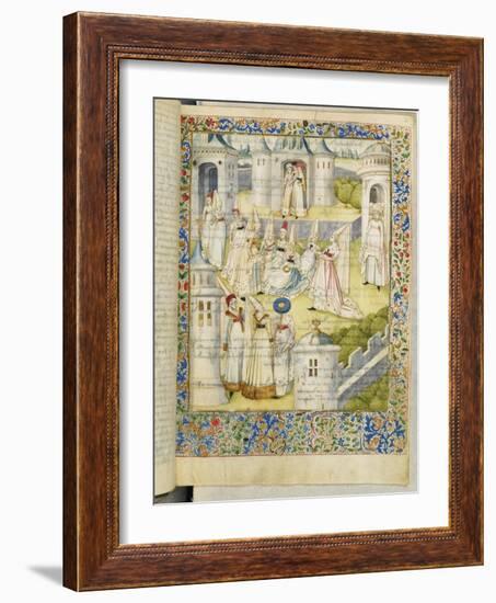 The Book of the City of Ladies by Christine De Pisan-null-Framed Giclee Print