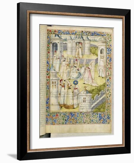 The Book of the City of Ladies by Christine De Pisan-null-Framed Giclee Print