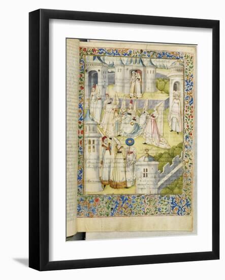 The Book of the City of Ladies by Christine De Pisan-null-Framed Giclee Print