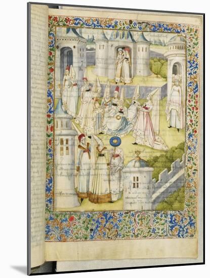 The Book of the City of Ladies by Christine De Pisan-null-Mounted Giclee Print