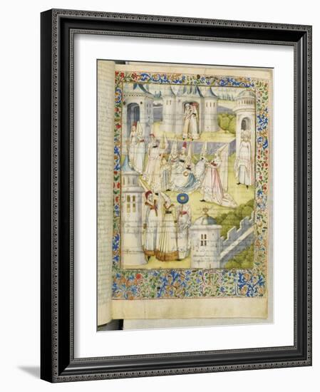 The Book of the City of Ladies by Christine De Pisan-null-Framed Giclee Print