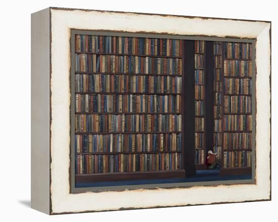 The Book Worm-Rebecca Campbell-Framed Premier Image Canvas