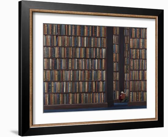 The Book Worm-Rebecca Campbell-Framed Giclee Print