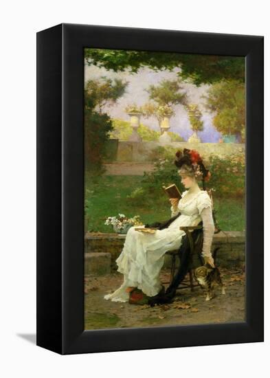The Book-Marcus Stone-Framed Premier Image Canvas